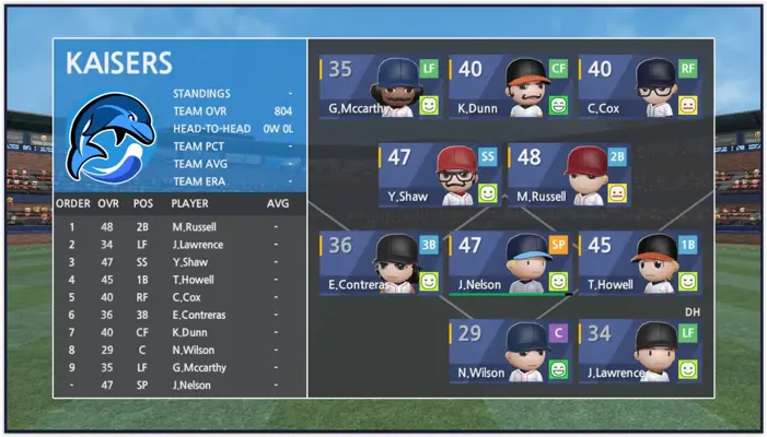 BASEBALL 9 android App screenshot 4